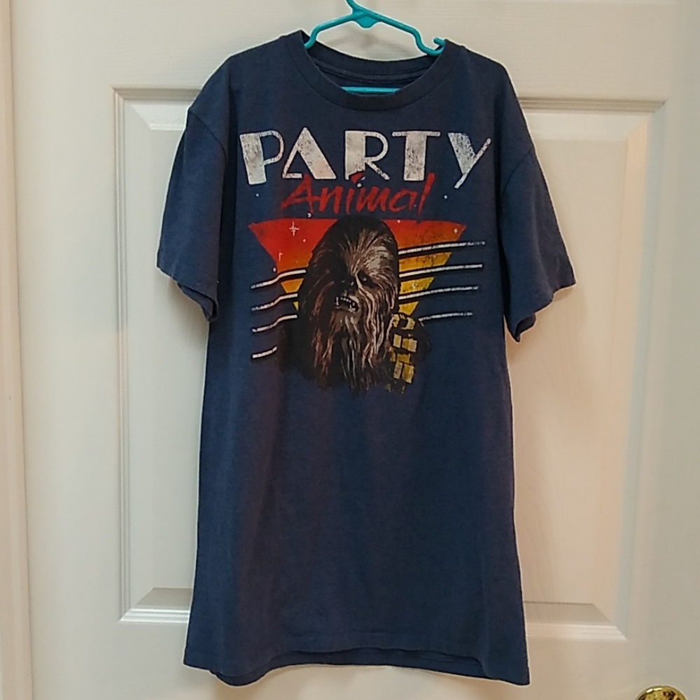 Party Animal Chewbacca Star wars tee